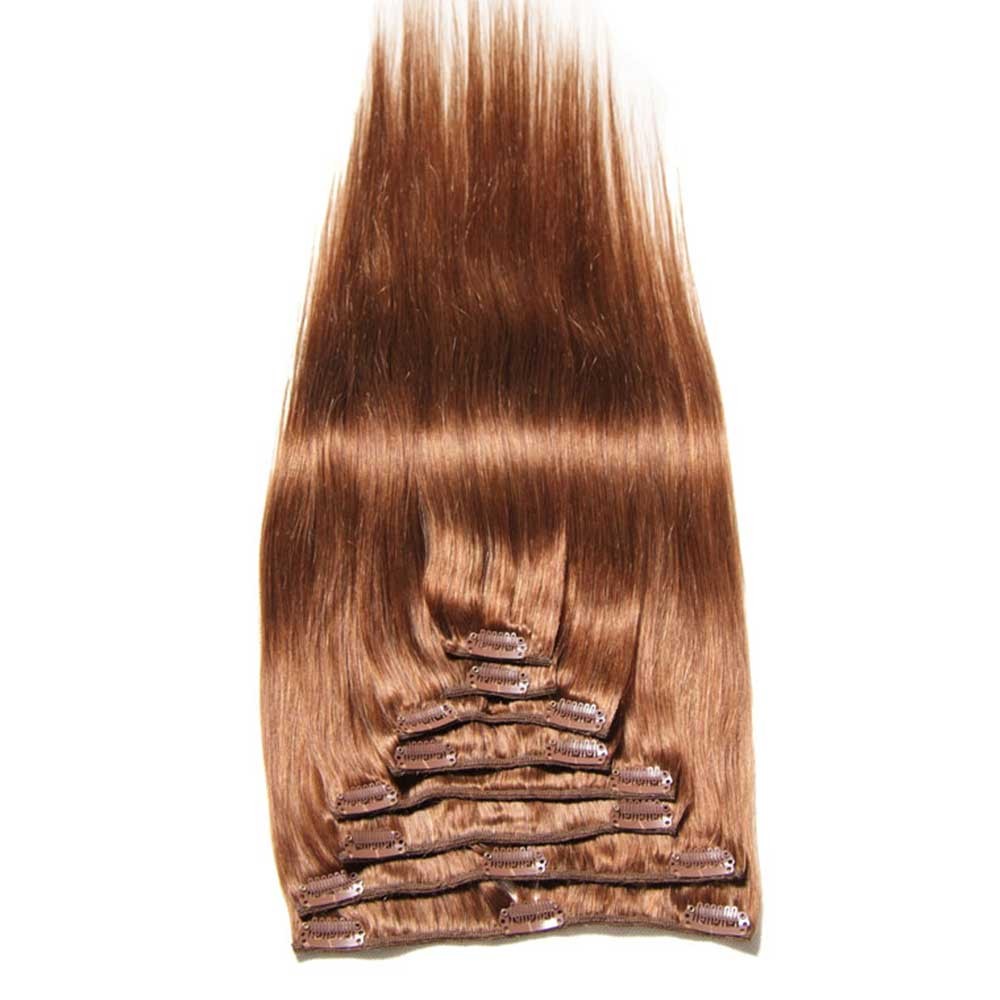 Idolra Affordable Remy Natural Clip In Extensions For Thin Hair Virgin Human Hair Extensions